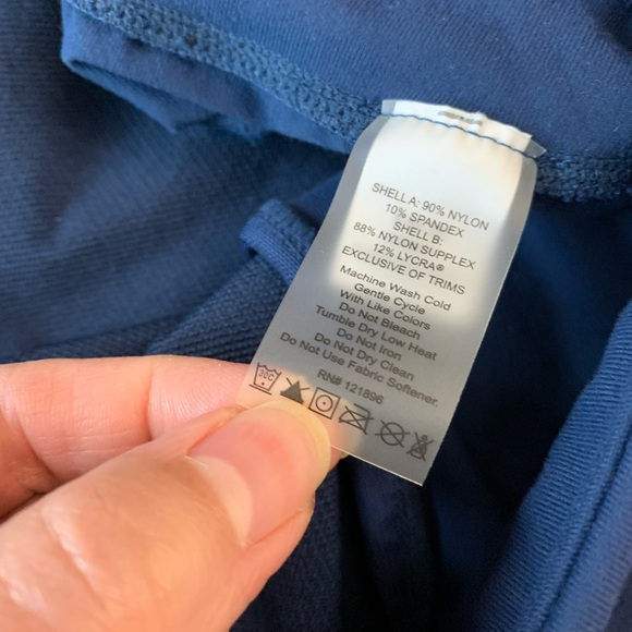 Women's Title Nine Blue Sylvan Hybrid Hiking Joggers Size M Pull On Sporty - Picture 7 of 7